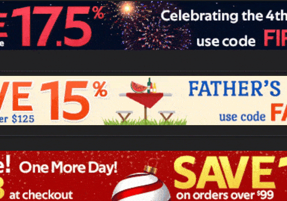 In an effort to create more impactful marketing, my attempt was to make our promotional themed creative fun, engaging and unique.