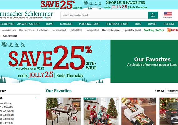 This category banner in addition to our tippy top banner shows the customer a unified experience once they navigate through the site to reinforce onnections with the sale.